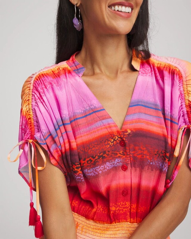 Rio Sunset Maxi Dress - image 4
